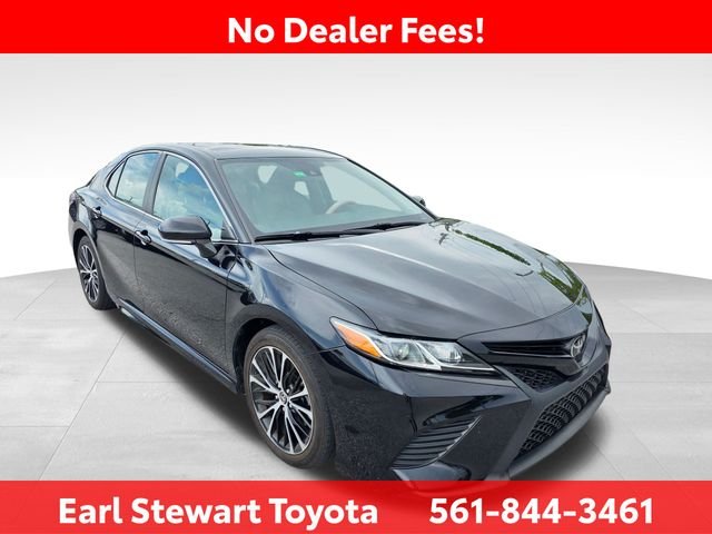 Used 2020 Black Toyota SE image 2