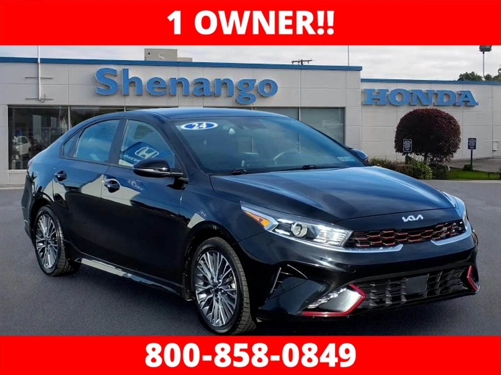 Used 2024 Black Kia GT-Line image 1