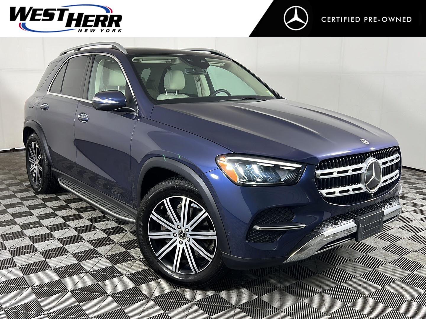 Certified Used 2026 Twilight Blue Metallic Mercedes-Benz GLE 350 image 1