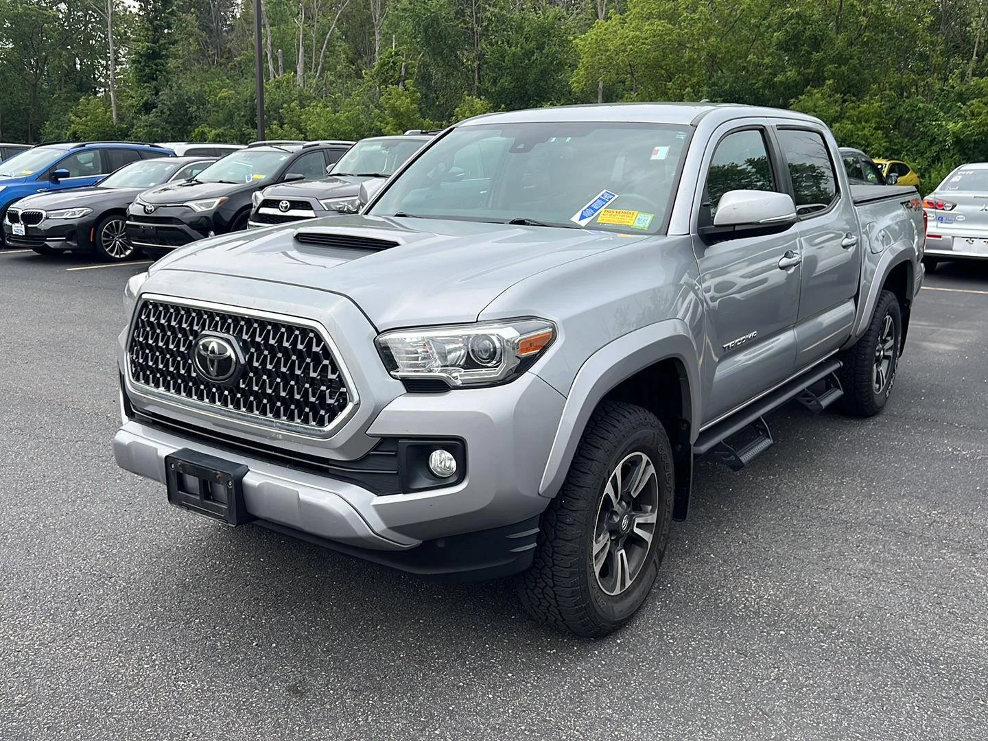 Used 2019 Silver Sky Metallic Toyota TRD Sport image 2