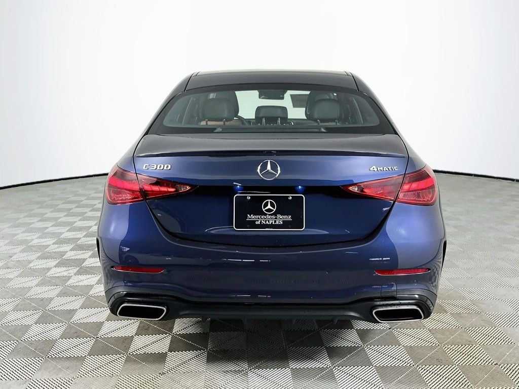 New 2026 Twilight Blue Metallic Mercedes-Benz C 300 image 6