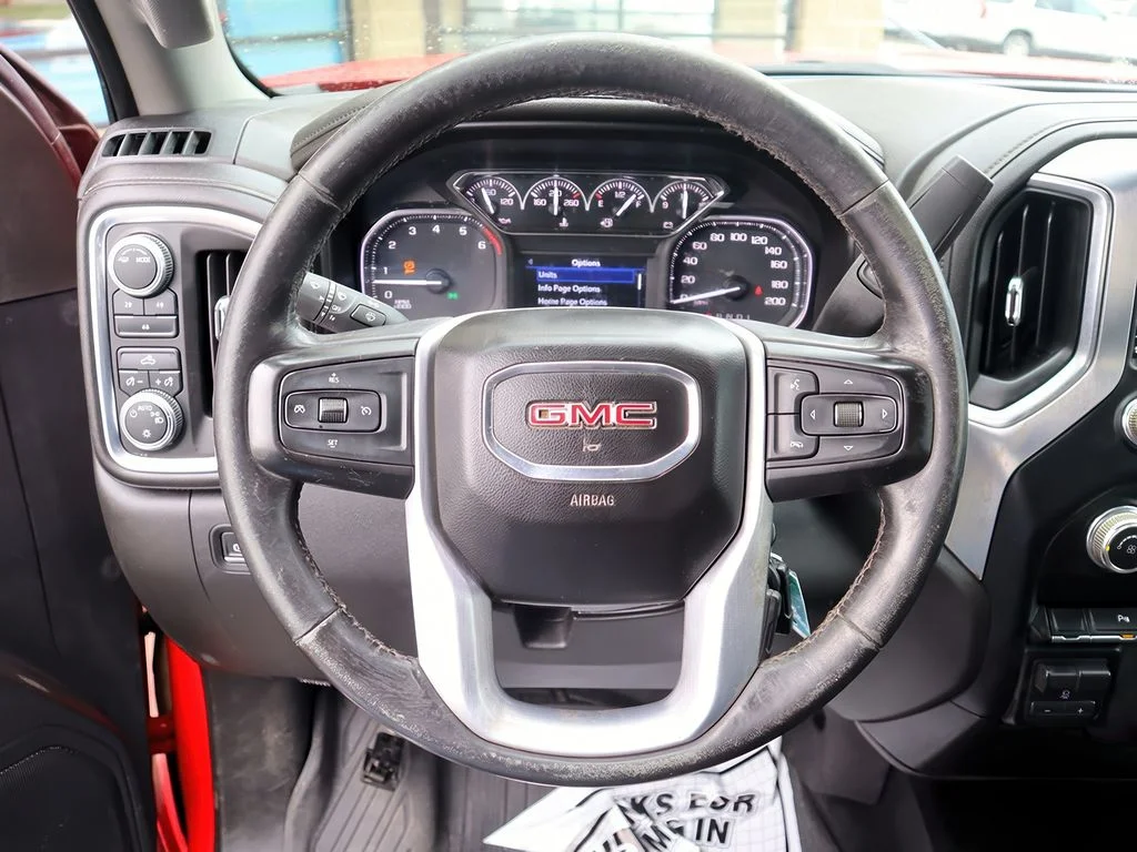 Used 2021 Cardinal Red GMC SLE image 15