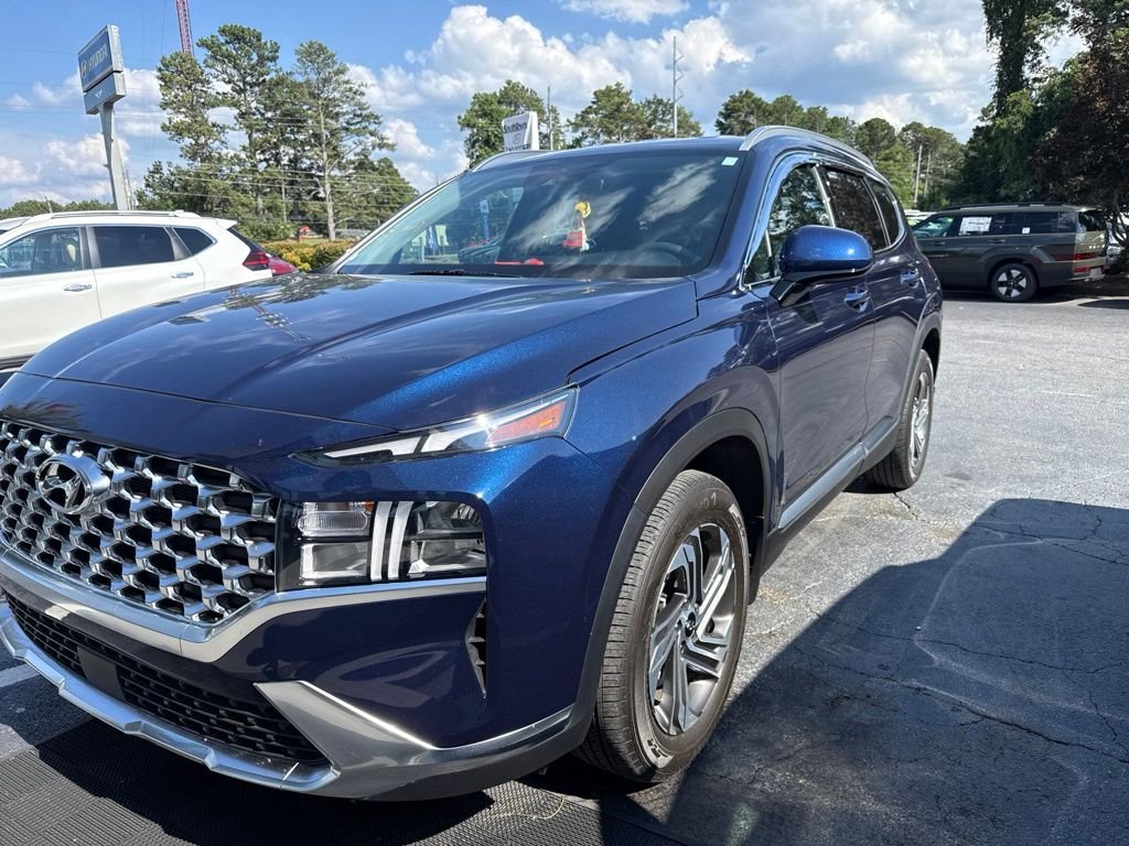 Used 2022 Blue Hyundai SEL image 1