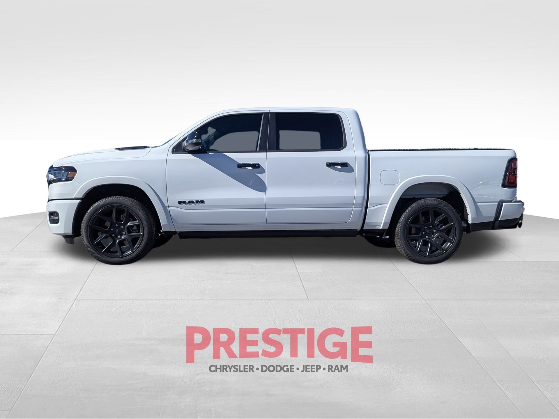 New 2026 Bright White Clear-Coat Exterior Paint RAM Laramie image 11