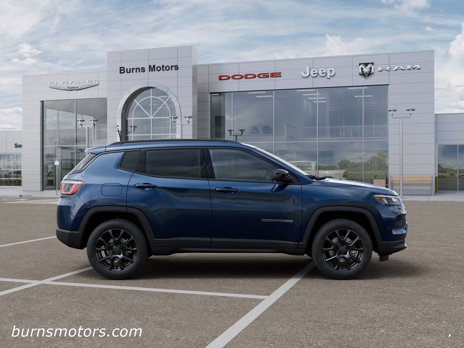 New 2026 Fathom Blue Pearl-Coat Exterior Paint Jeep Latitude Altitude image 21