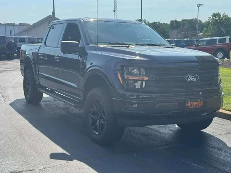 New 2026 Antimatter Blue Metallic Ford XLT image 1