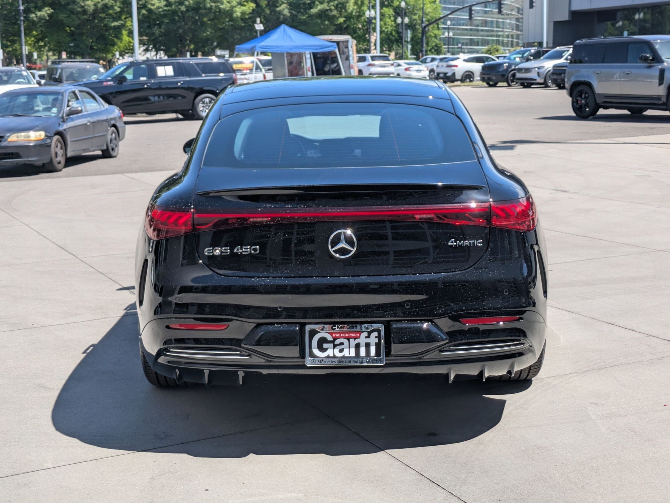 New 2026 Black Mercedes-Benz EQS 450 image 4