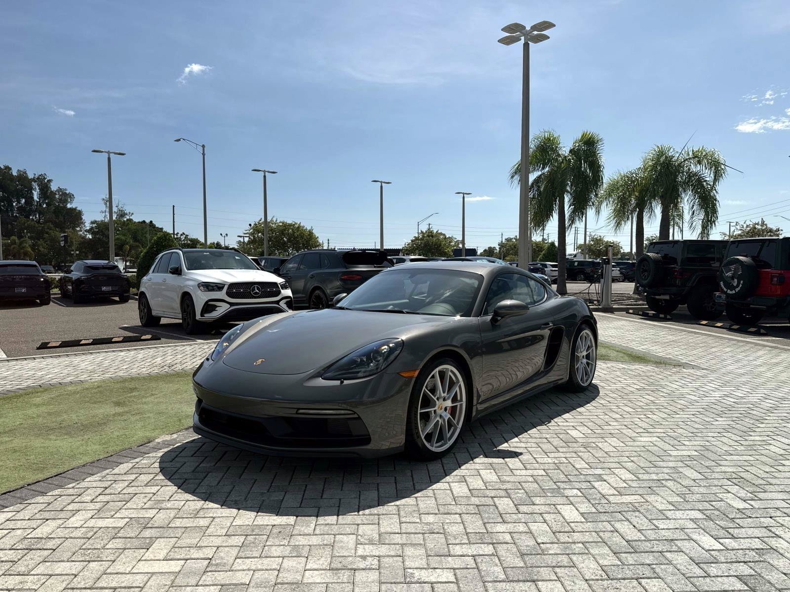 Used 2025 Agate Grey Metallic Porsche GTS image 2