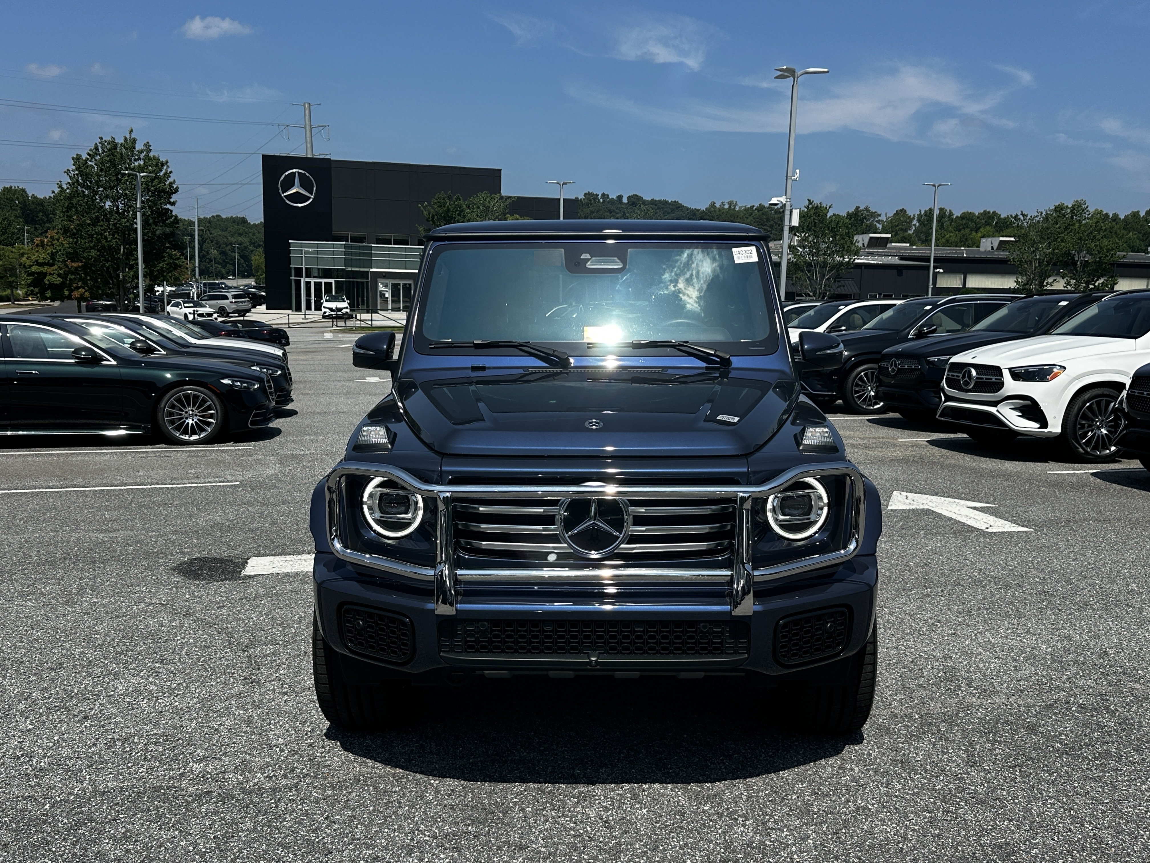 Certified Used 2025 Blue Mercedes-Benz G 550 image 3