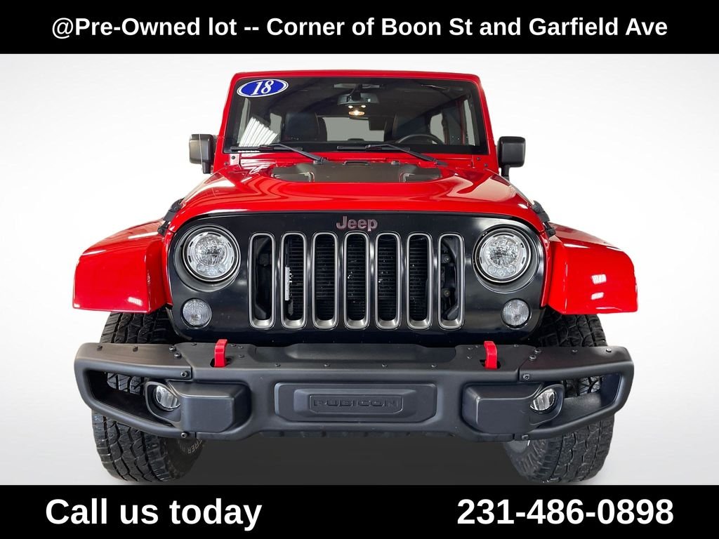 Used 2018 Red Jeep Unlimited Rubicon image 8