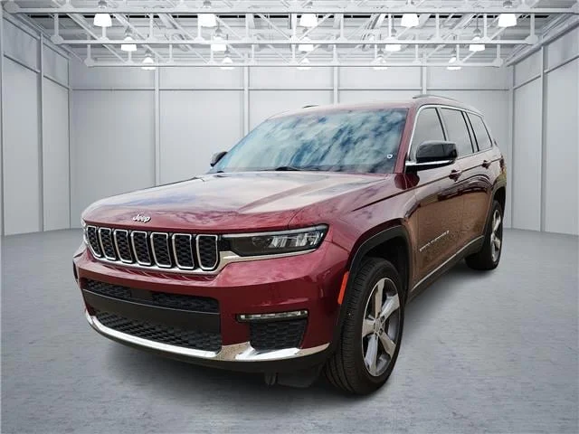 Used 2021 Maroon Jeep Limited 4x4 image 1