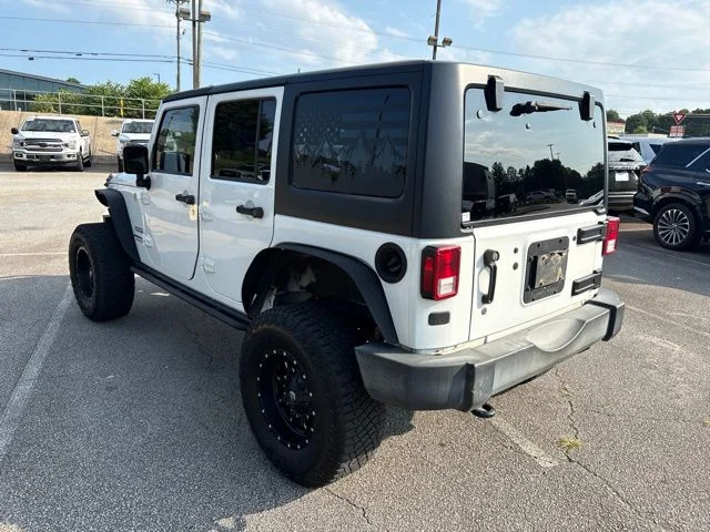 Used 2017 White Jeep Unlimited Sport image 3