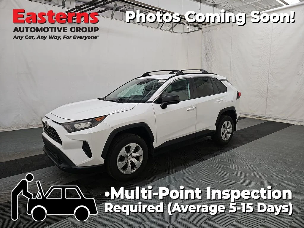 Used 2021 White Toyota LE image 1