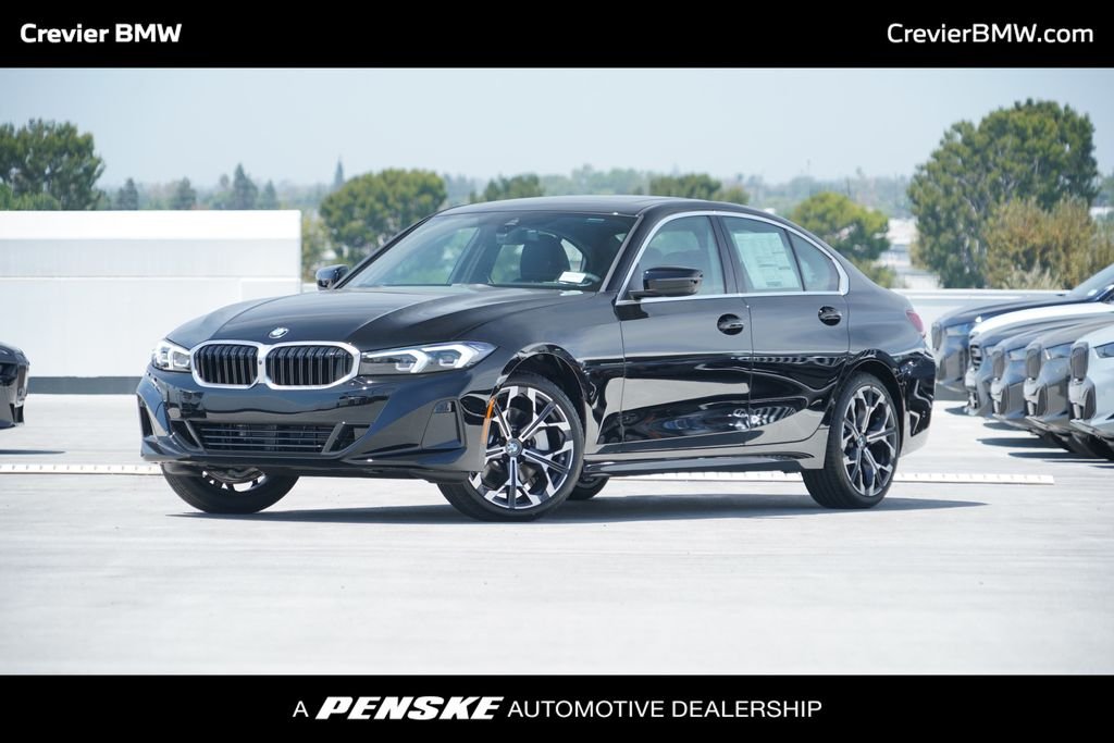 New 2026 Jet Black BMW 330i image 1