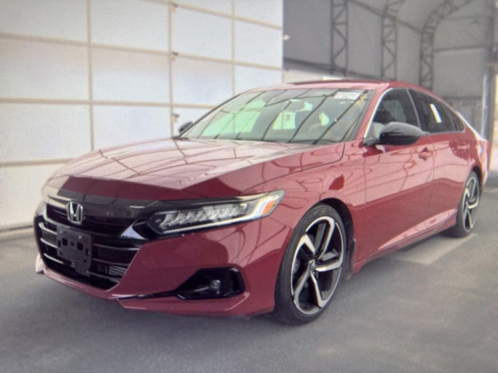 Used 2021 Red Honda Sport image 1