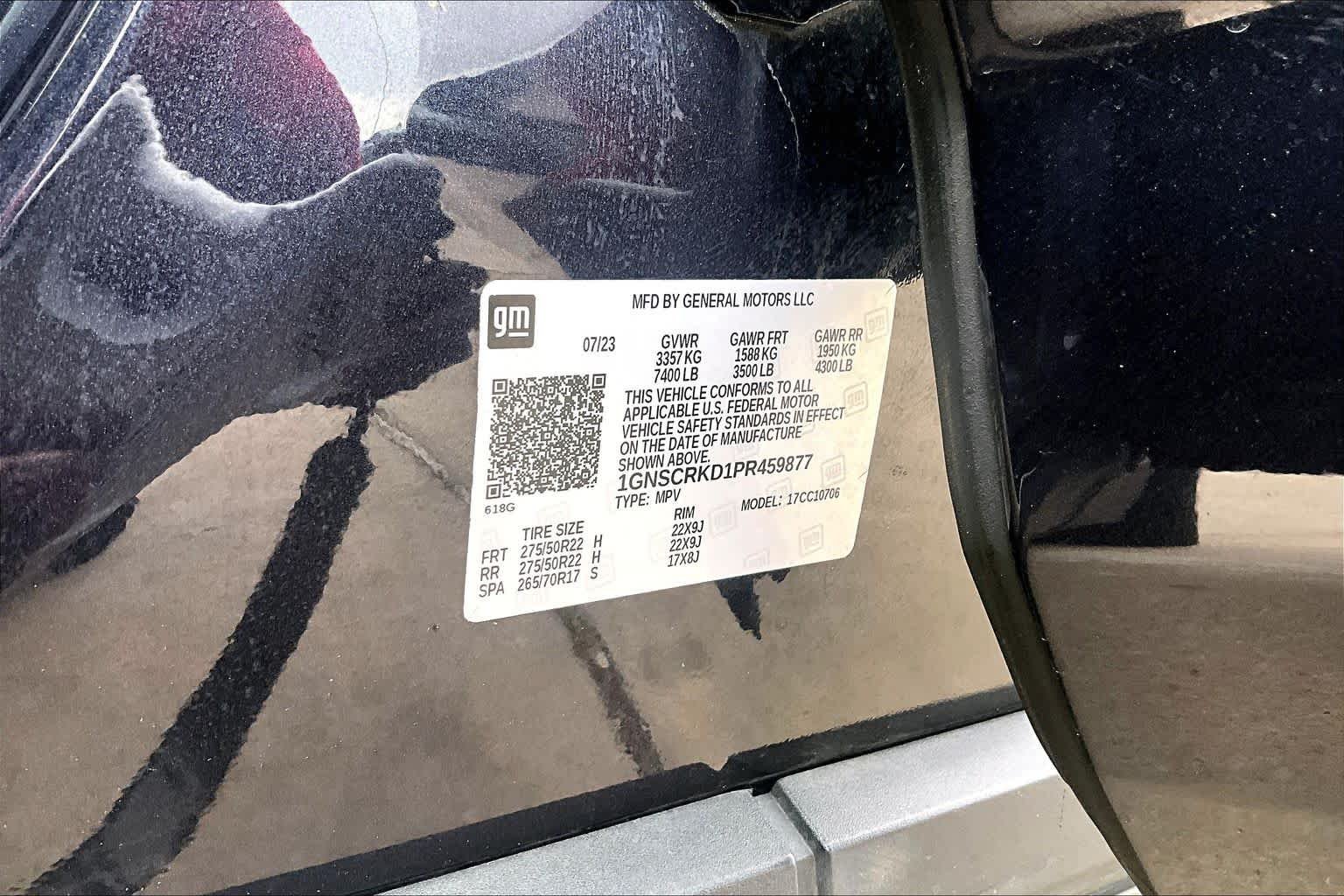Used 2023 Dark Ash Metallic Chevrolet RST image 37