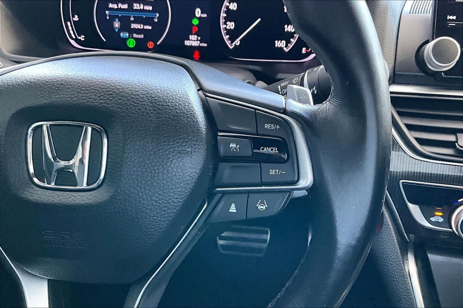 Used 2021 Platinum White Pearl Honda Sport image 25