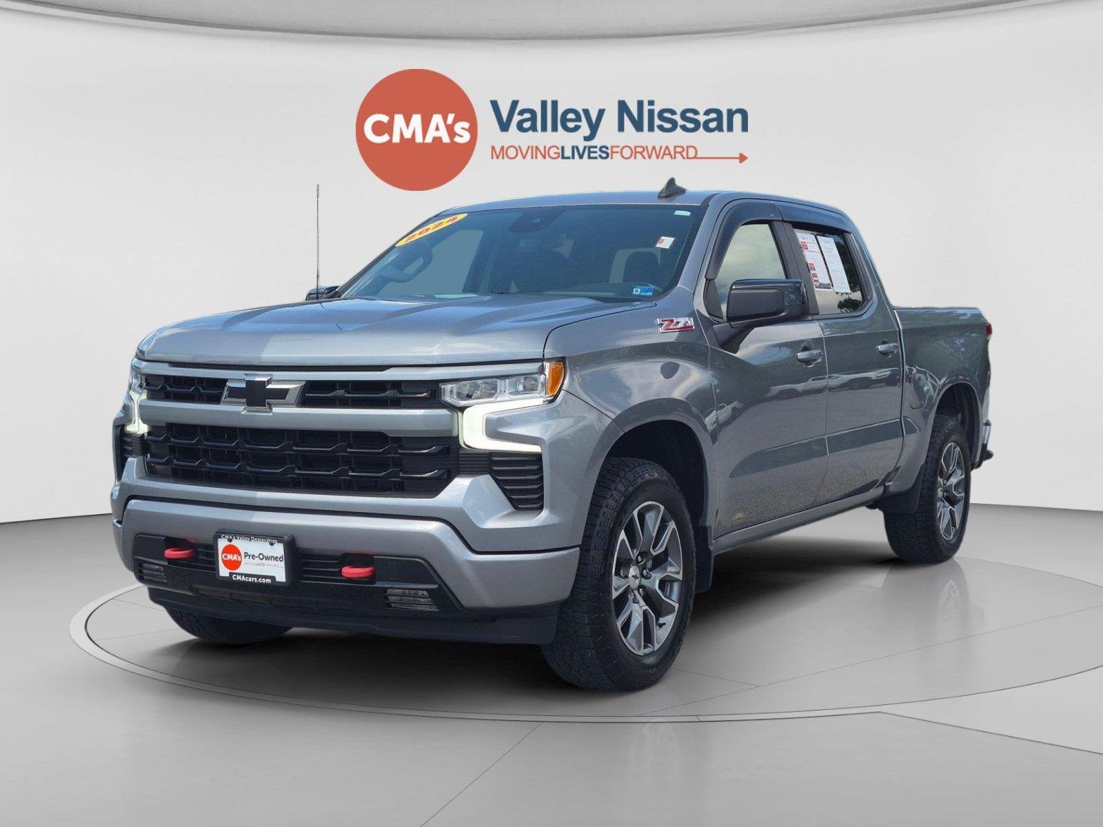 Used 2024 Sterling Gray Metallic Chevrolet RST image 1