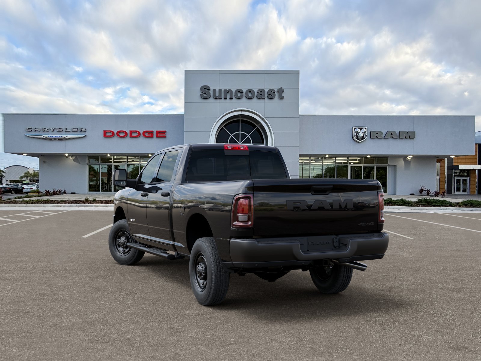 New 2026 Diamond Black Crystal Pearl-Coat Exterior Paint RAM Tradesman image 34