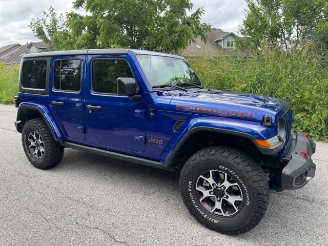 Used 2019 Ocean Blue Metallic Jeep Unlimited Rubicon image 38