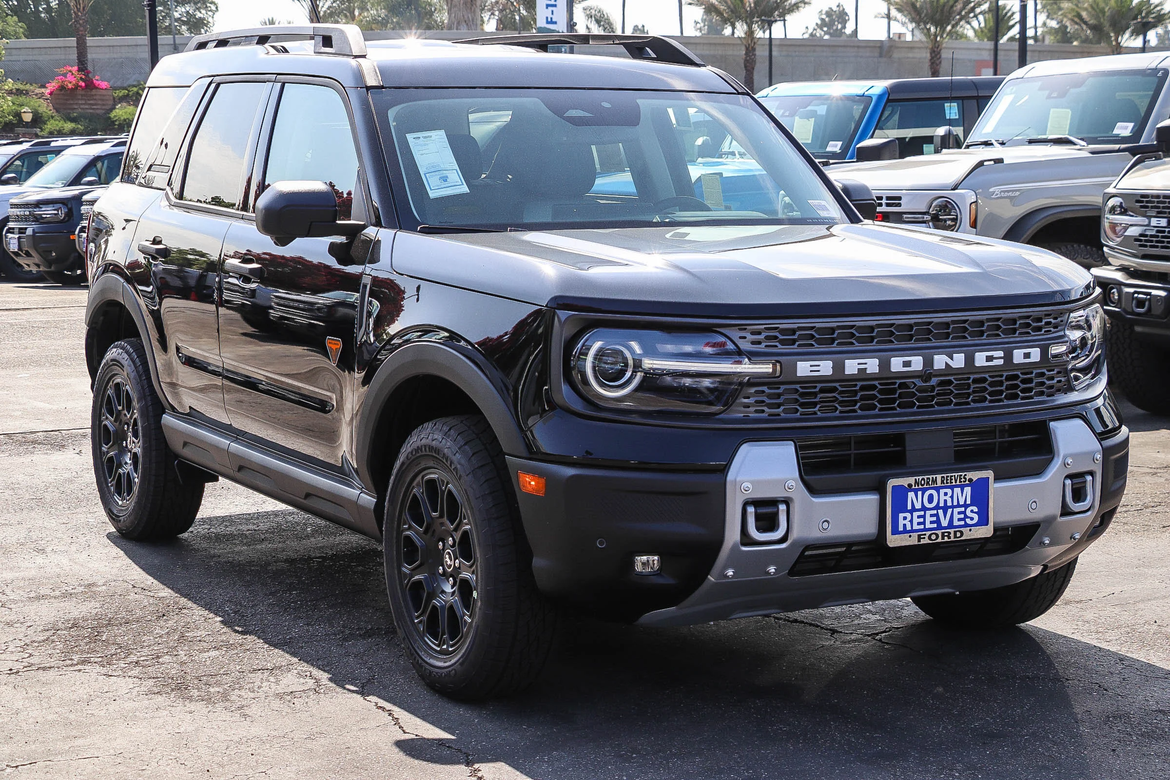 New 2026 Shadow Black Ford Badlands® image 3