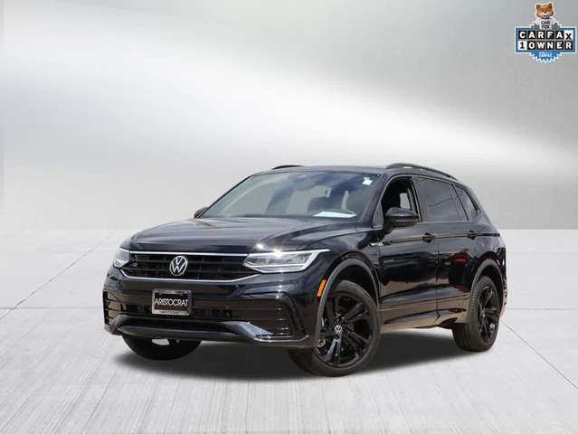 Certified Pre-Owned 2023 Volkswagen Tiguan 2.0T SE R-Line Black