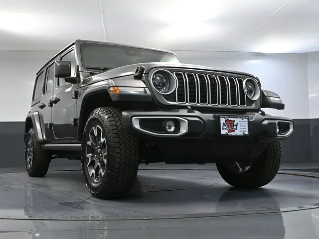 Certified Used 2025 Gray Jeep Sahara image 52