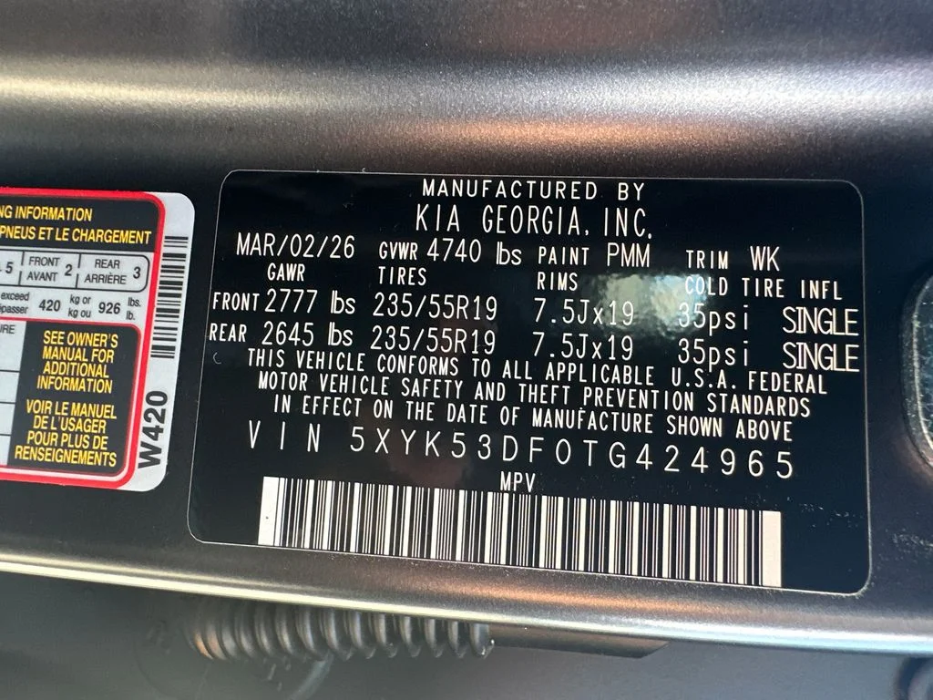 New 2026 Gray Kia SX-Prestige image 34