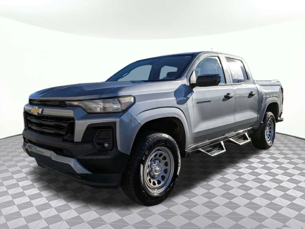 Certified Used 2024 Sterling Gray Metallic Chevrolet Work Truck image 6