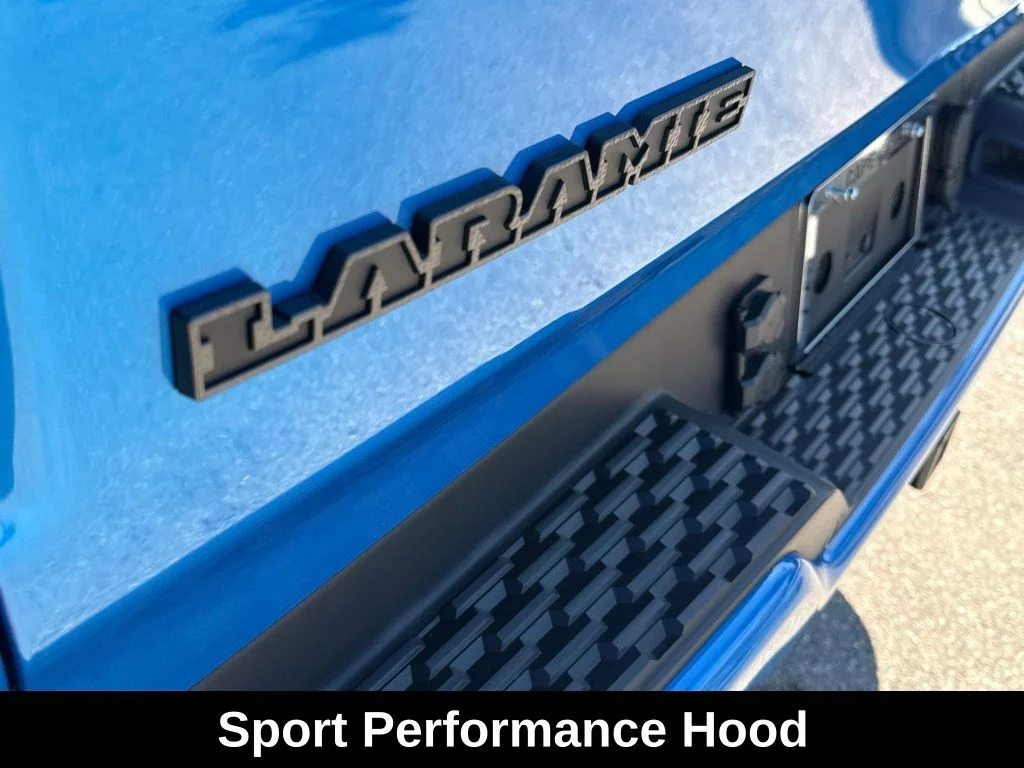 New 2026 Hydro Blue Pearl-Coat Exterior Paint RAM Laramie image 36