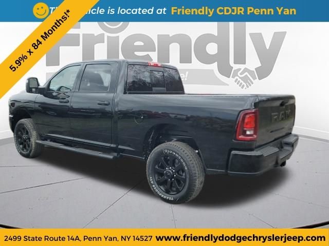 New 2026 Diamond Black Crystal Pearl-Coat Exterior Paint RAM Tradesman image 3