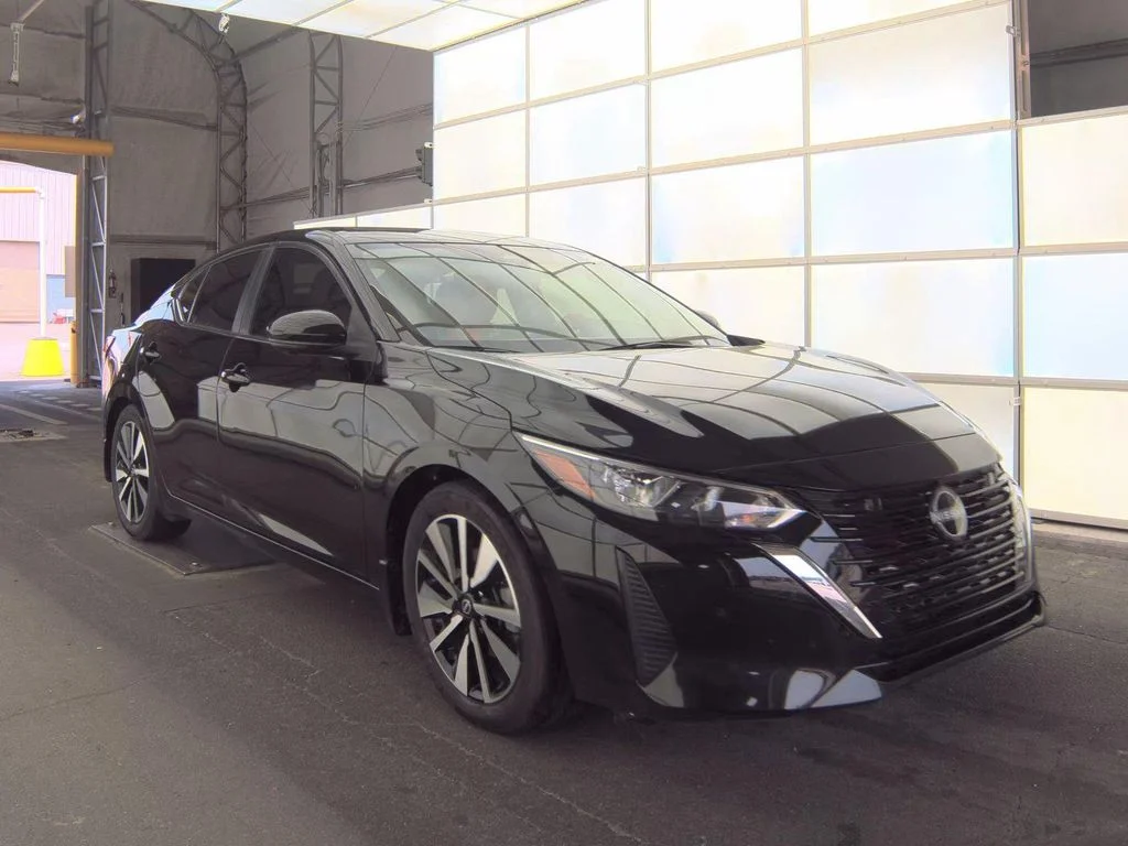 Certified Used 2025 Black Nissan SV image 3