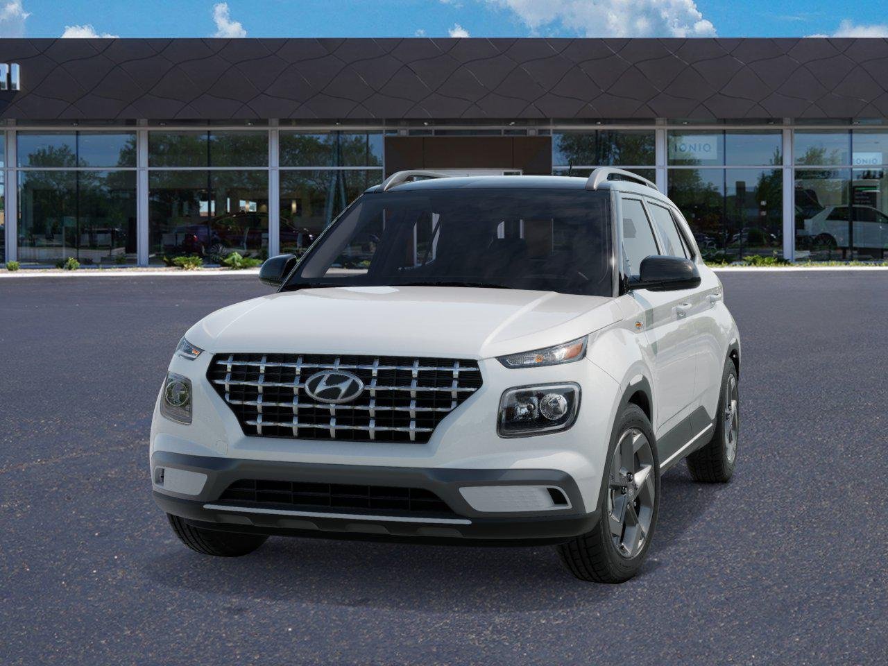 New 2026 Lunar White w/Black Roof Hyundai SEL image 6