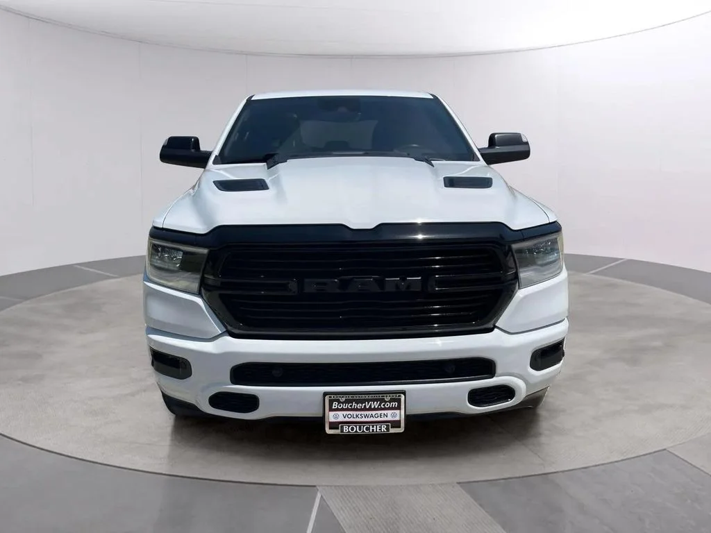 Used 2021 Bright White Clearcoat Ram Sport image 8