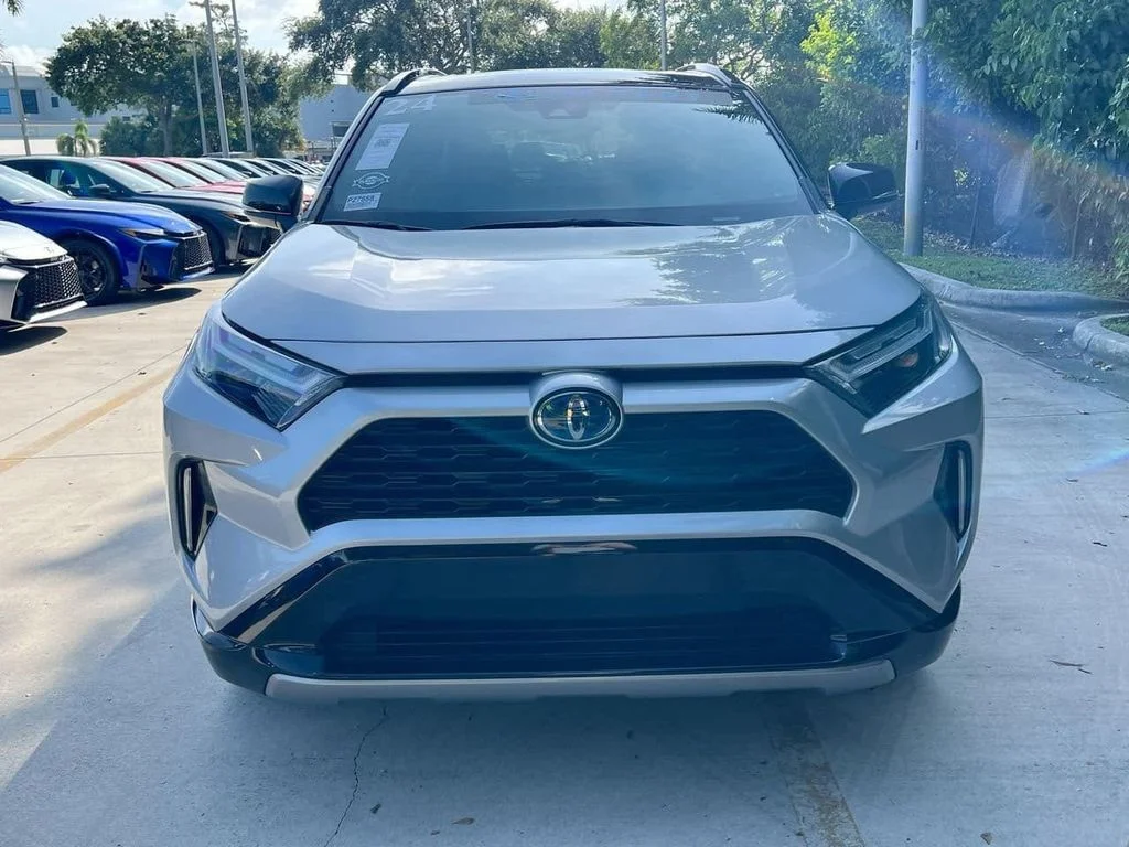Used 2024 Midnight Black Metallic Toyota XSE image 2