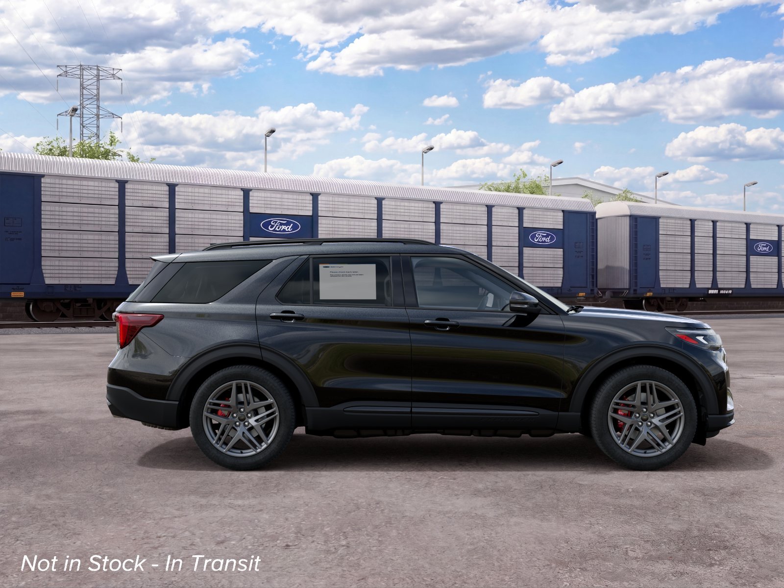 New 2027 Agate Black Metallic Ford ST image 8