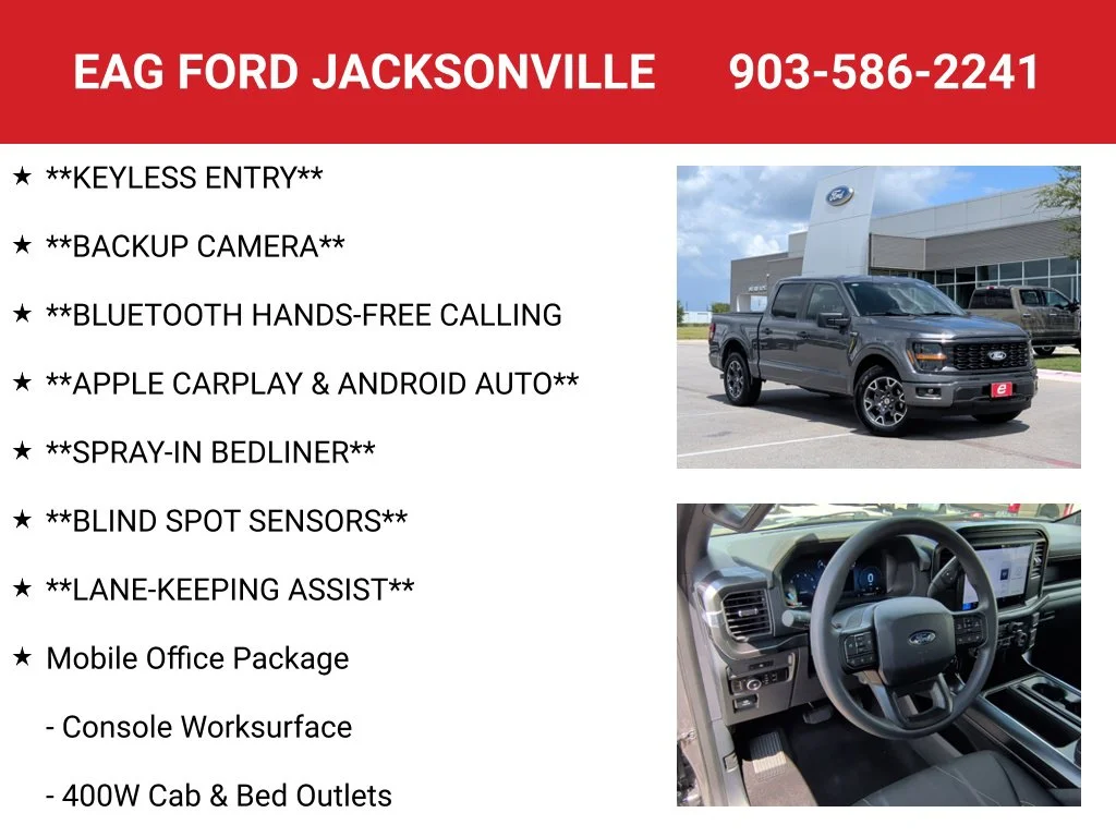 Used 2025 Carbonized Gray Metallic Ford STX image 4