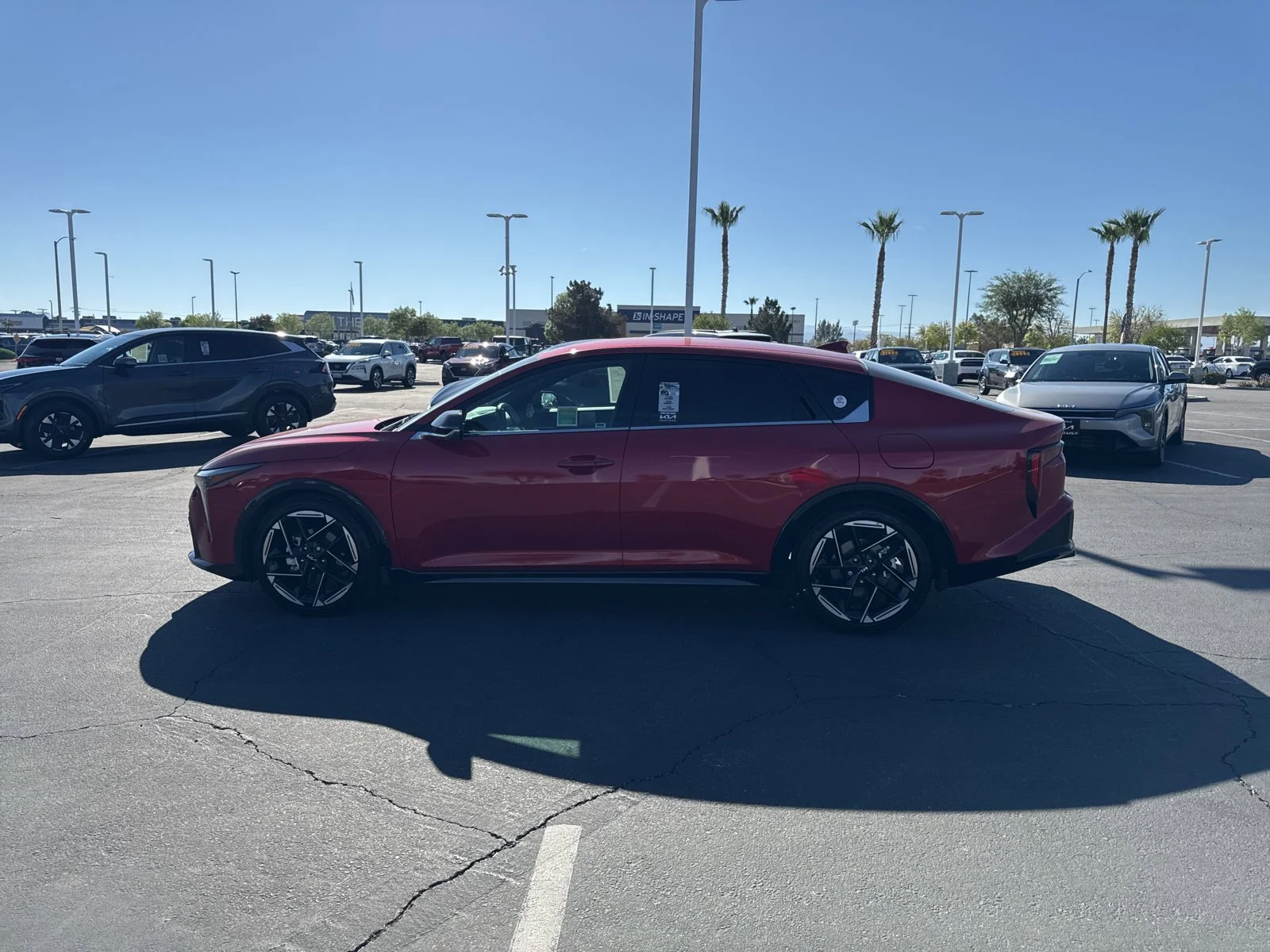 Used 2025 Currant Red Kia GT-Line image 12