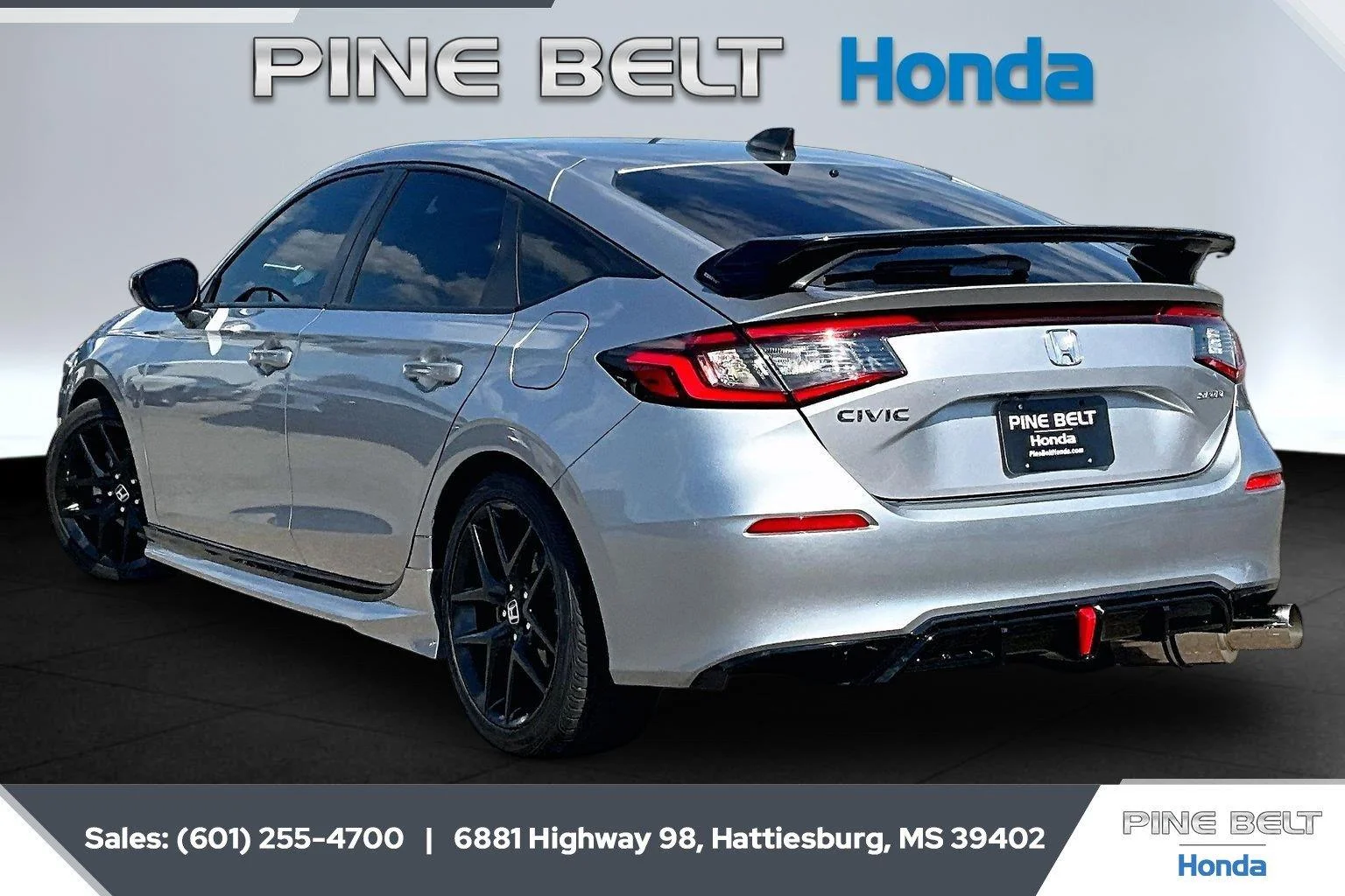 Used 2024 Lunar Silver Metallic Honda Sport image 2