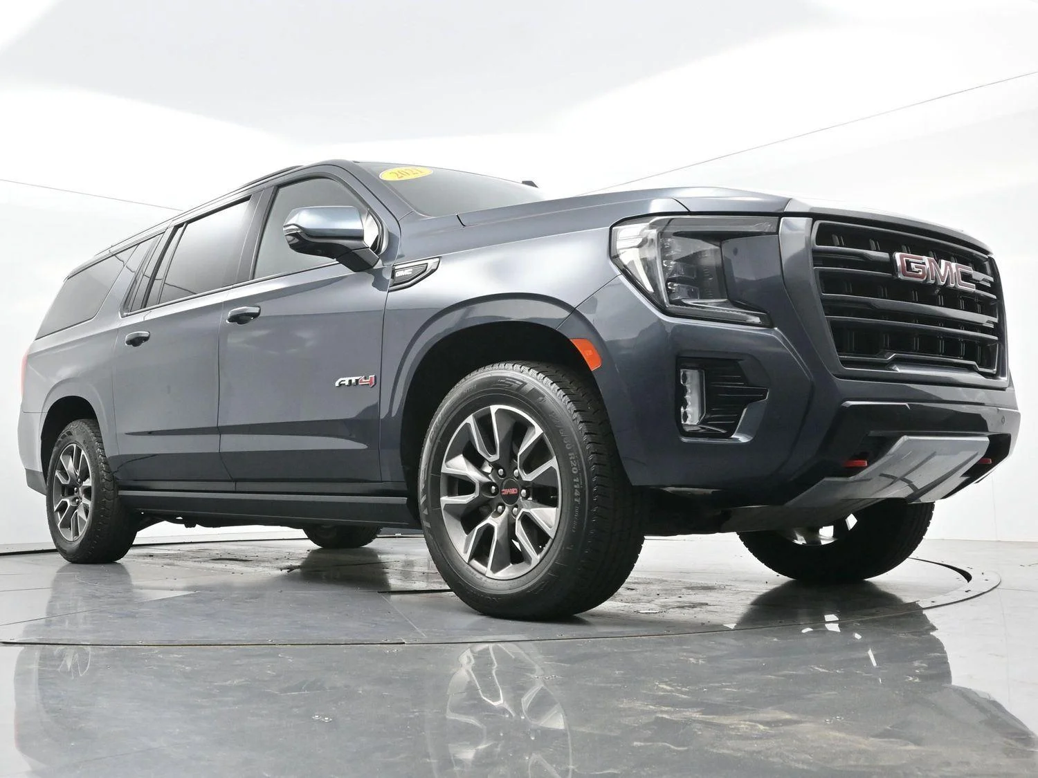 Used 2021 Dark Sky Metallic GMC AT4 image 55