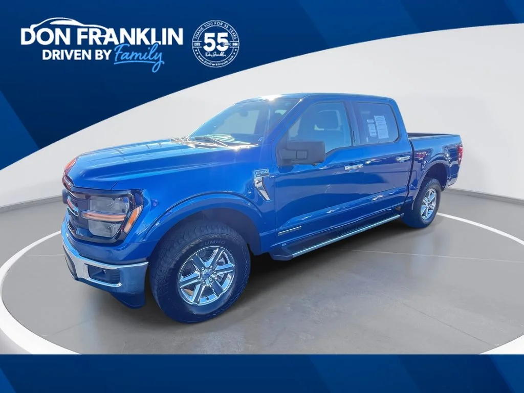 Used 2024 Blue Ford XLT image 1