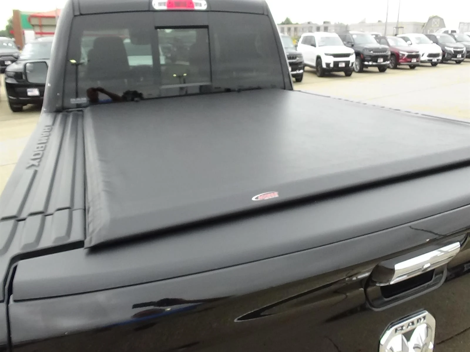 Used 2021 Diamond Black Crystal Pearl Coat (pxj) RAM Limited image 12