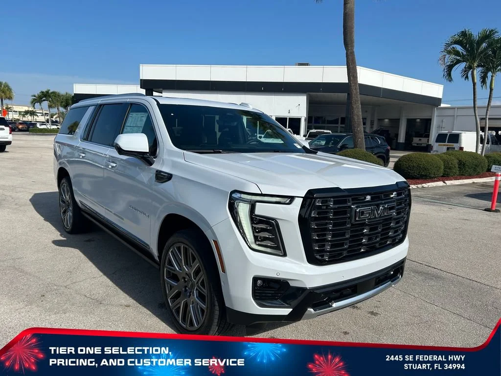 New 2026 Glacier White Tricoat GMC Denali Ultimate image 3
