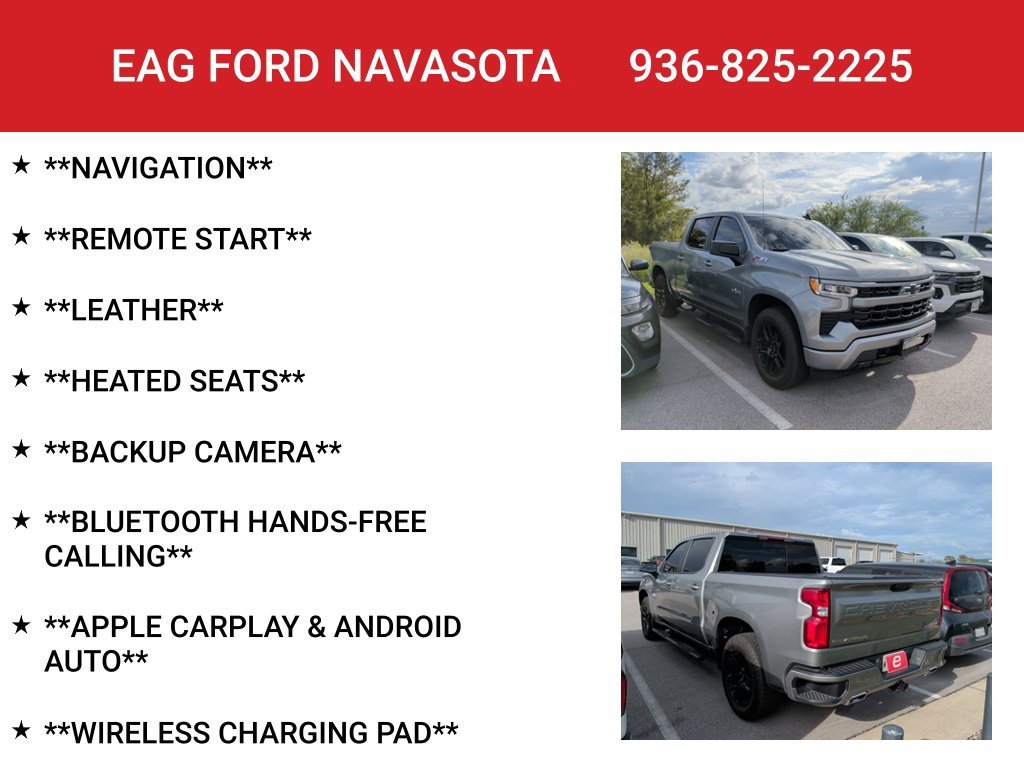 Used 2025 Sterling Gray Metallic Chevrolet RST image 4