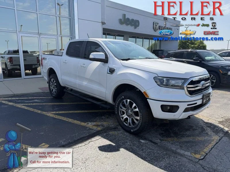 Used 2019 White Platinum Clearcoat Ford Lariat image 1