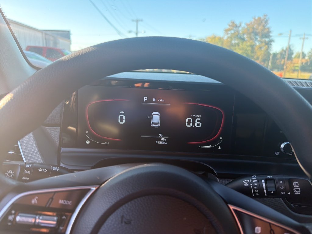 Used 2024 Black Kia LX image 18