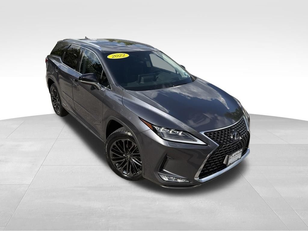 Certified Used 2022 Gray Lexus 450hL image 3