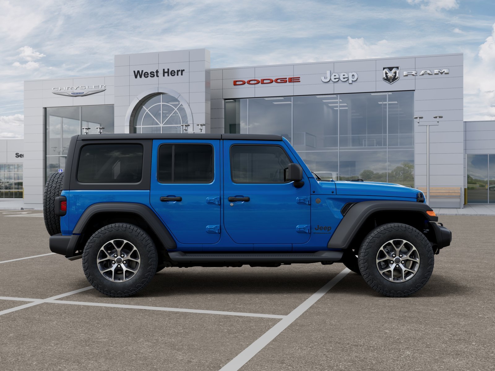 New 2026 Hydro Blue Pearlcoat Jeep Sport S image 71