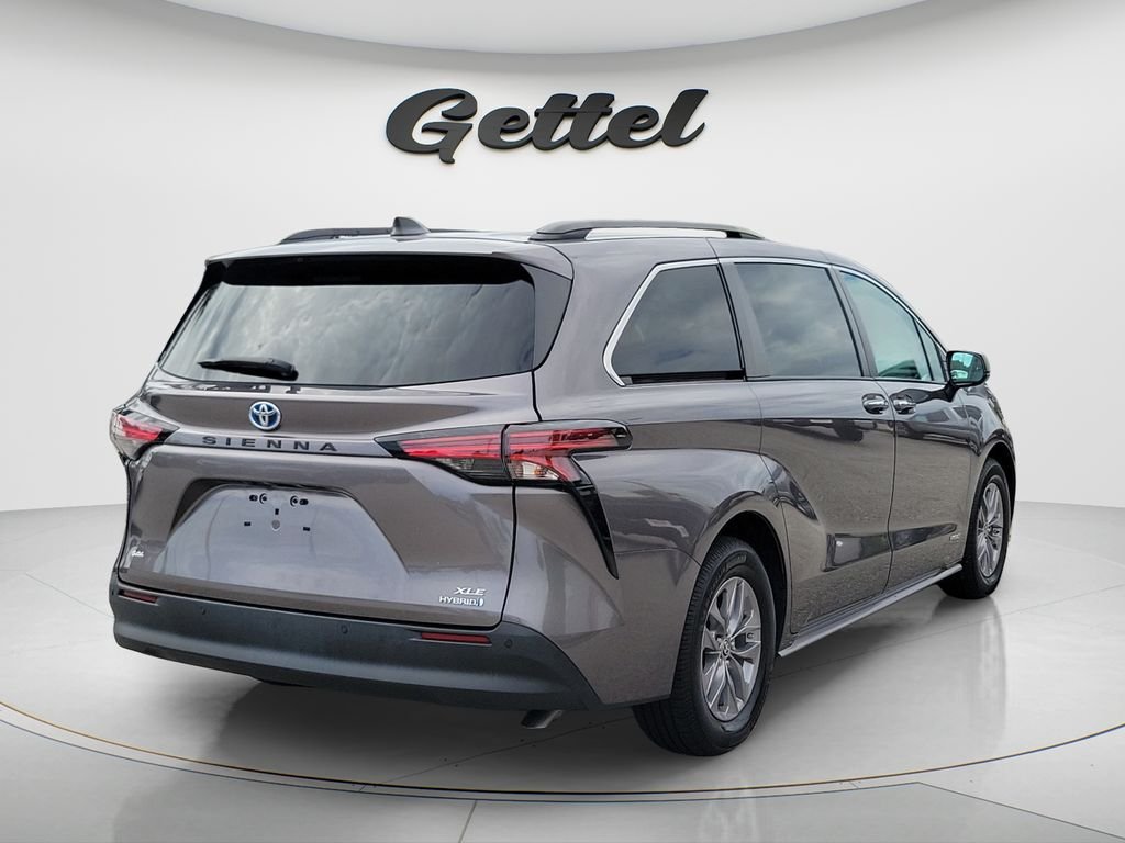 Certified Used 2021 Gray Toyota XLE image 5
