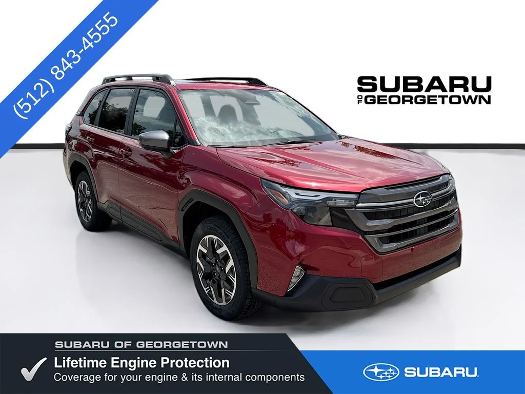 New 2026 Red Subaru Premium image 1